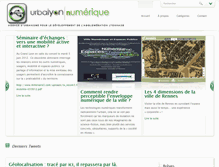 Tablet Screenshot of numerique.urbalyon.org